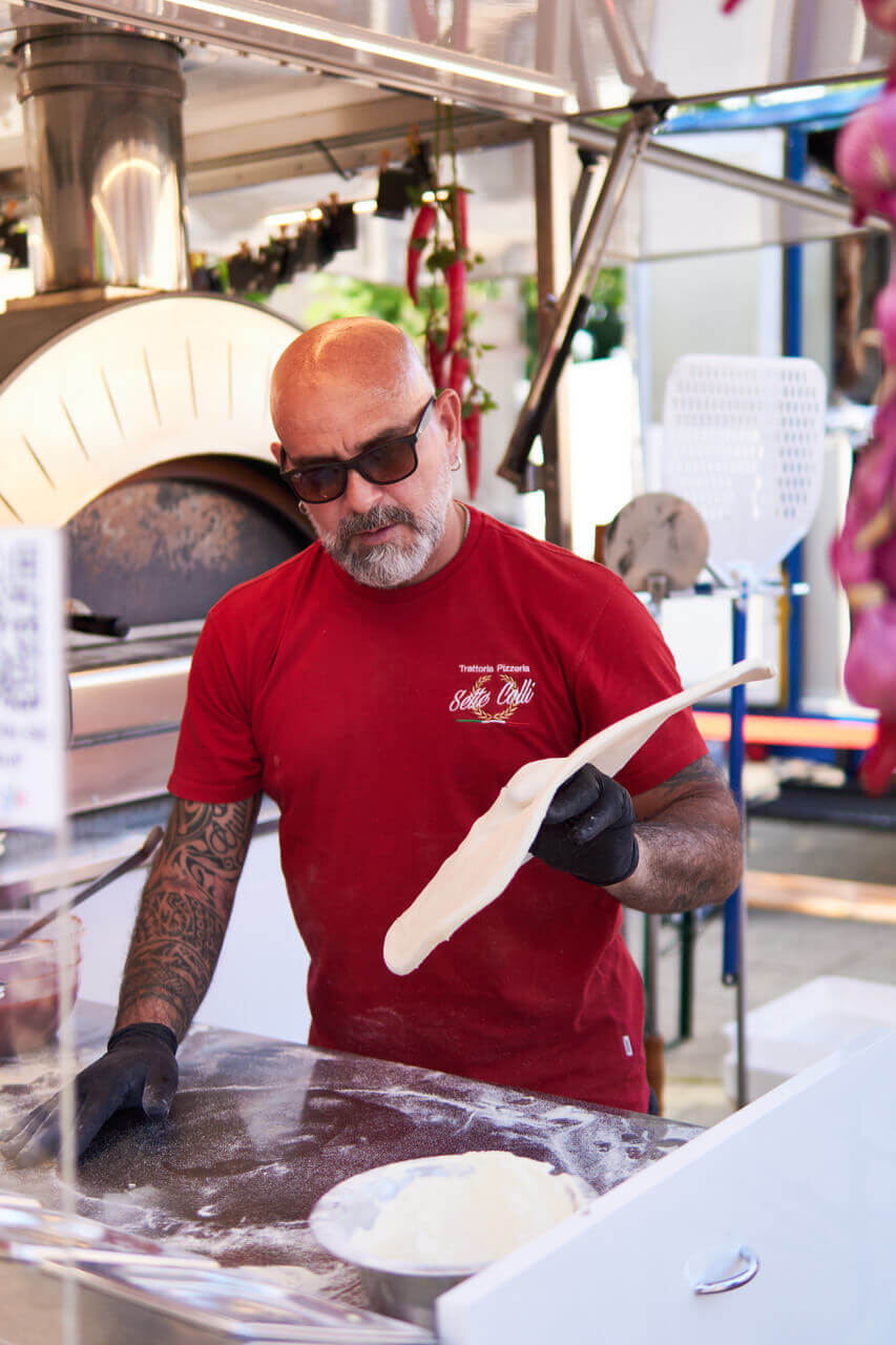 Sette Colli Food Truck Logo Detail