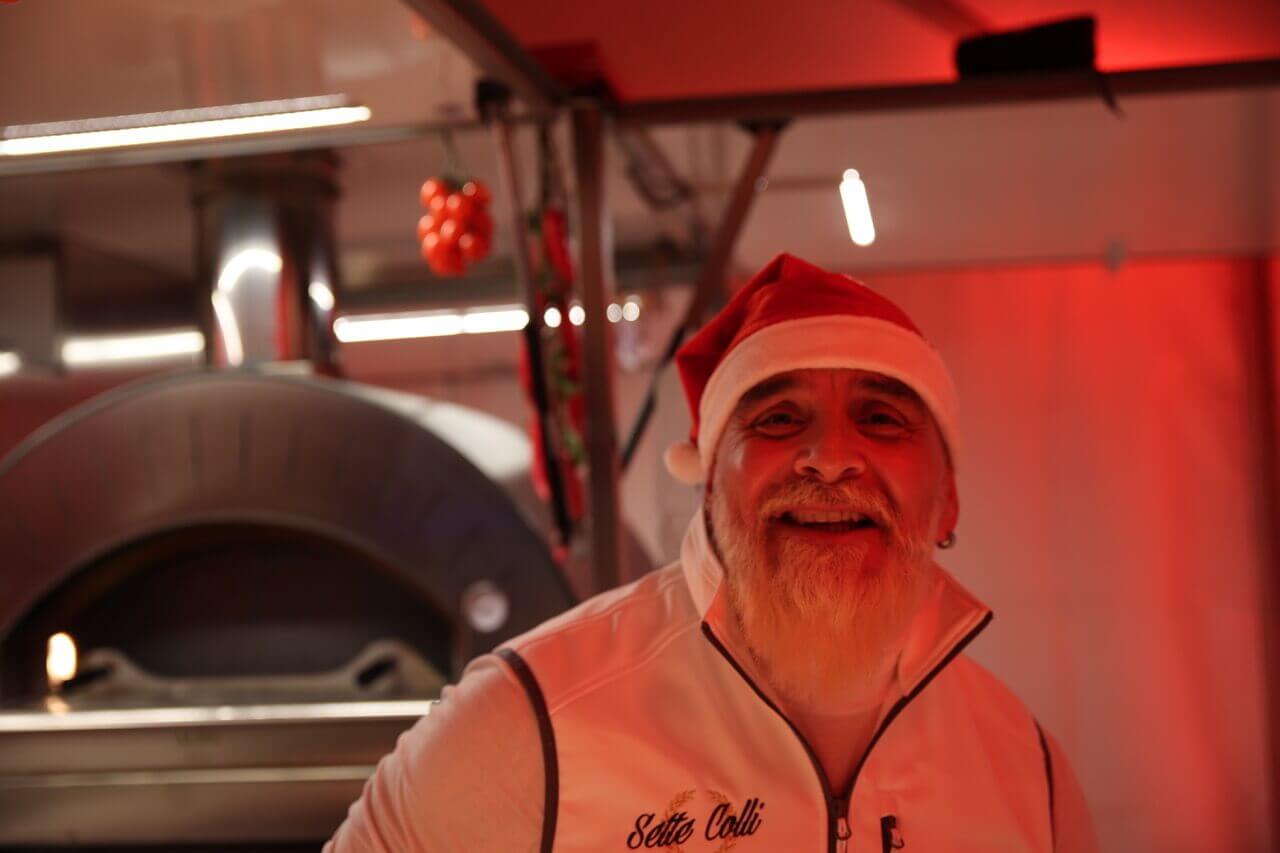 Live Cooking am Steinofen